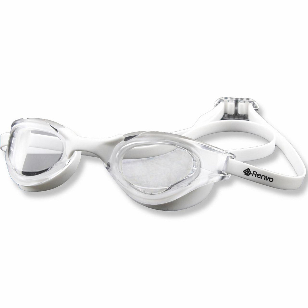Окуляри для плавання Renvo Sanaga Pro Уні Anti-fog Білий OSFM (2SG400-03) Київ - фото 1