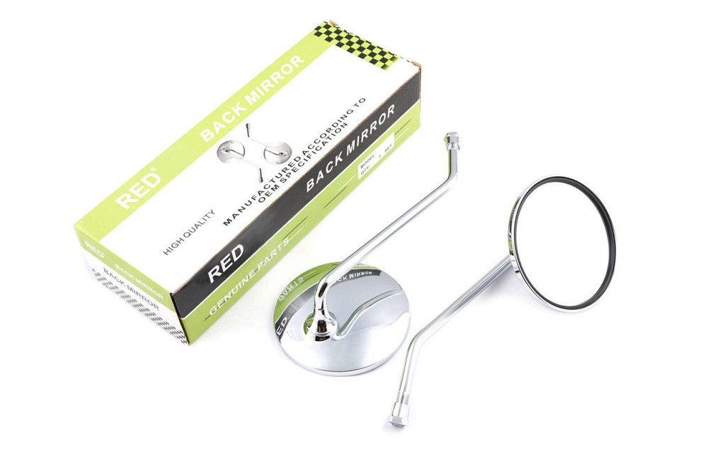 Зеркала Альфа  (круглые, хром, d-1см) Мукачево - изображение 1