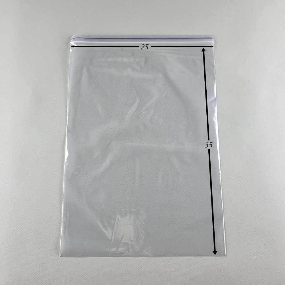 Полиэтиленовые пакеты с замком Zip-Lock 25х35 (100шт) (1 пачка) Харьков - изображение 2