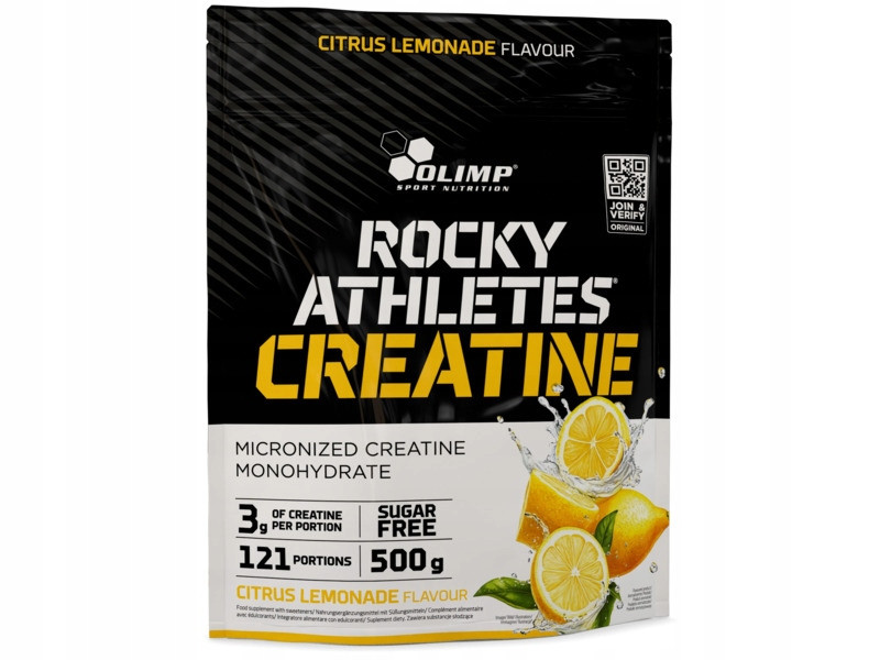 Креатин Olimp Rocky Athletes Creatine 500 г, Citrus lemonade Луцьк - фото 1