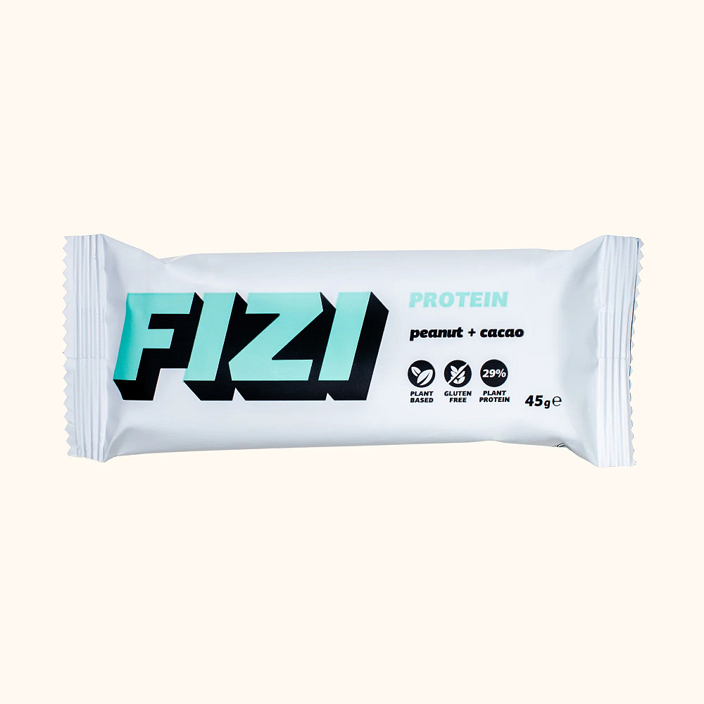 Батончик Fizi PROTEIN Peanut + Cacao 45g Луцк - изображение 1