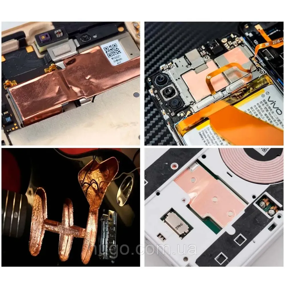 Медна фольга з клеєм для екранування та монтажу Київ - фото 8