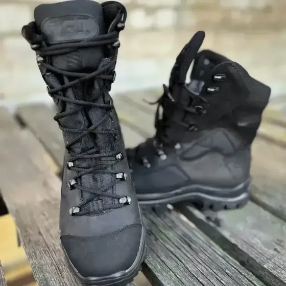 Берці тактичні демісезонні Stalker мембрана Gore-Tex чорні Запоріжжя