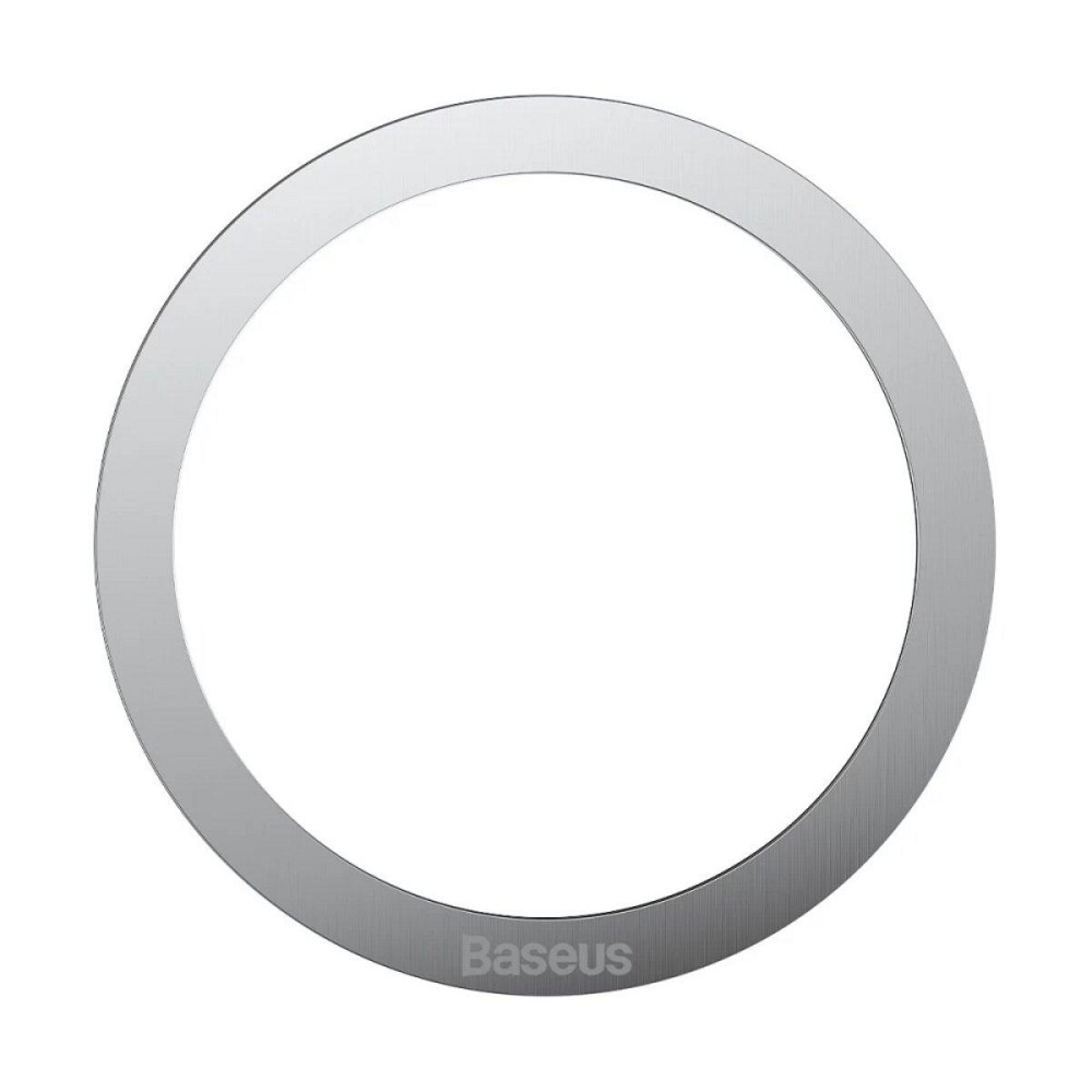 Магнітна пластина Baseus Halo Series Magnetic Metal Ring（2pcs/pack）Silver Ковель - фото 3