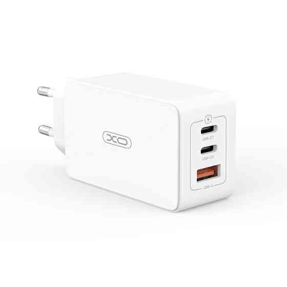 Мережевий зарядний пристрій XO CE13 GaN 65W Fбілий Львів