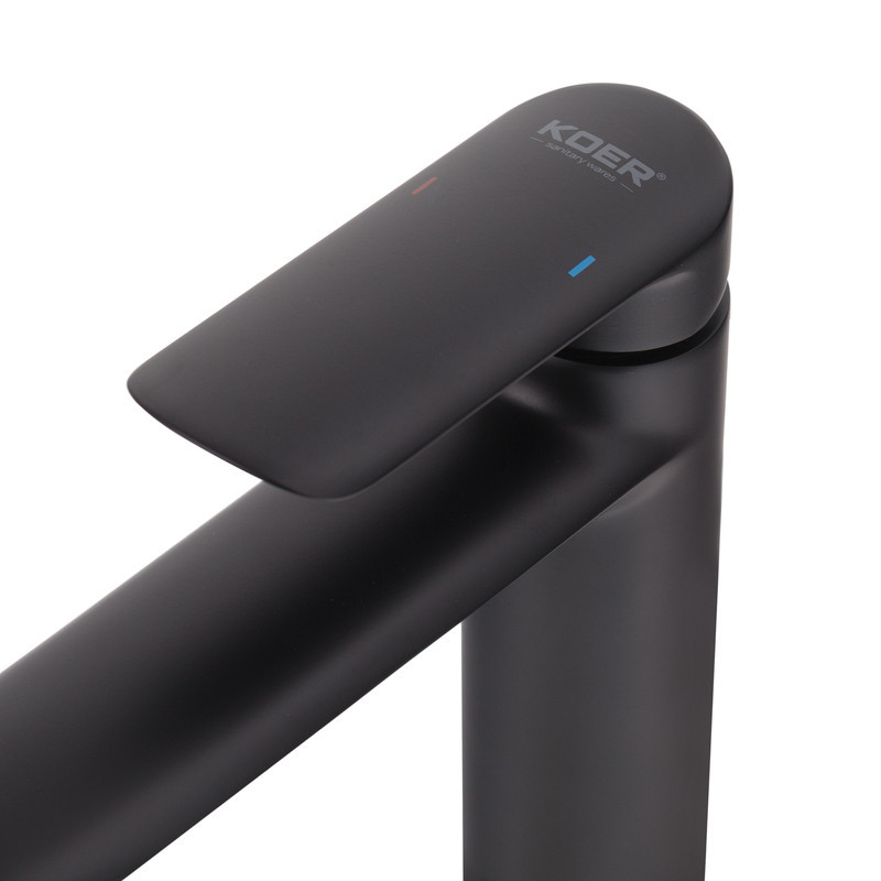 Высокий смеситель для умывальника Koer KB-11028-05 (KR5294) Харьков - изображение 7