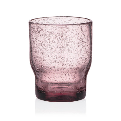 Набір склянок Ardesto Bubble 300мл, 2шт, скло, рожевий (AR2630P) Вінниця - фото 1