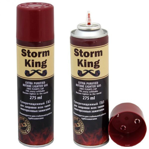 Газ для заправки запальничок "Storm King" 275ml Туреччина Полтава - фото 1