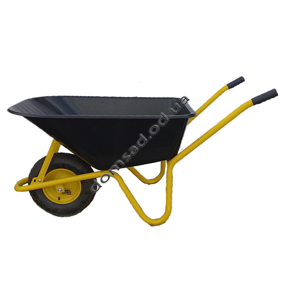 Тачка строительная, тачка садовая с пластиковым корытом Одесса - изображение 2