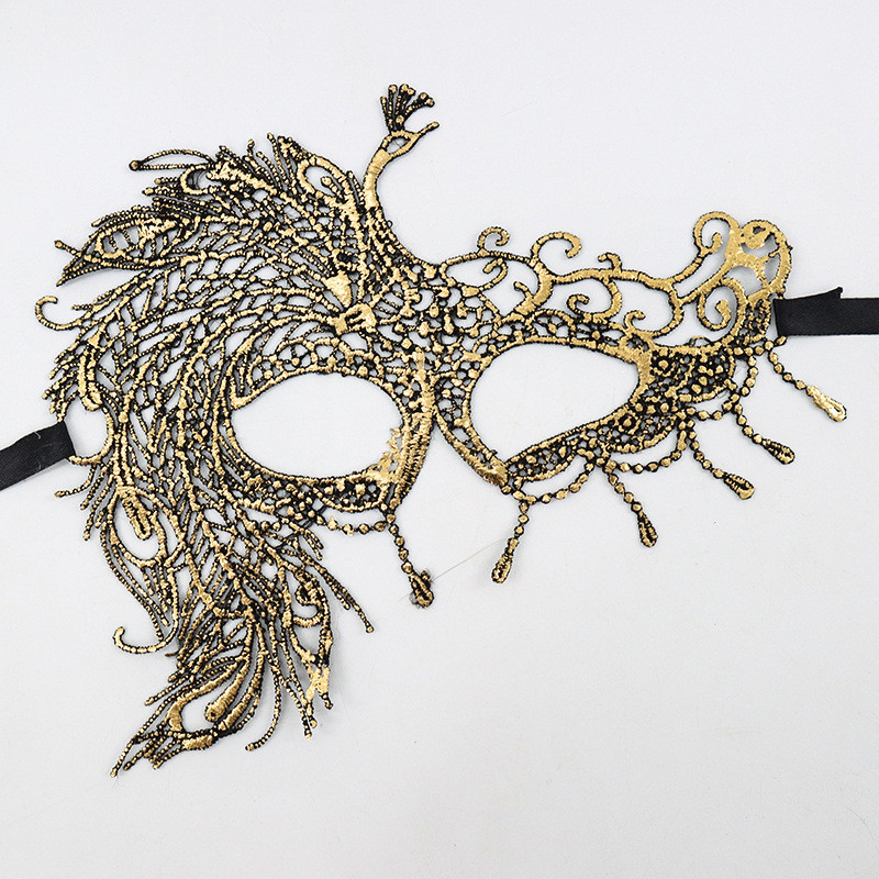 Маска театральна Павич one size золотистий Київ - фото 1