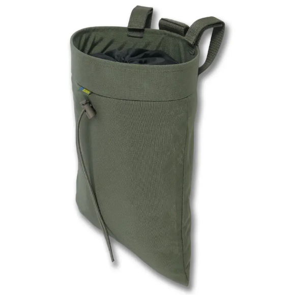 Сумка сброса пустых магазинов (до 8 шт.) KIBORG XL Khaki. Рулонный тактический подсумок под сброс Киев - изображение 1