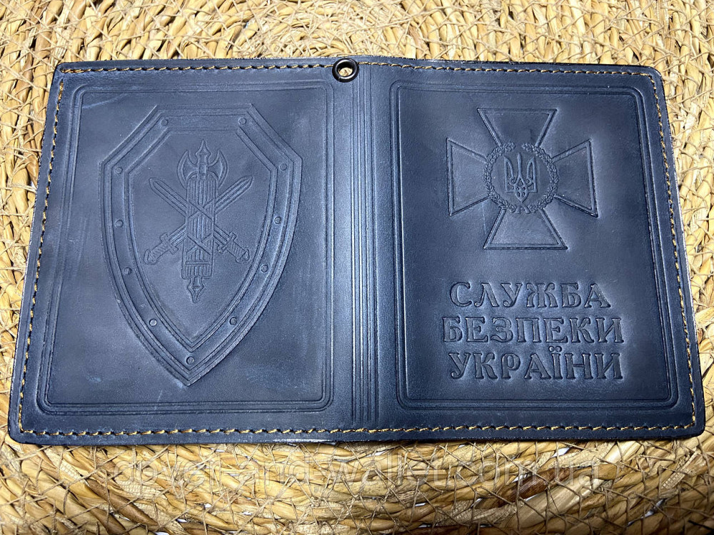 Обложка для удостоверения СБУ с отделением для жетона Puos Киев - изображение 2
