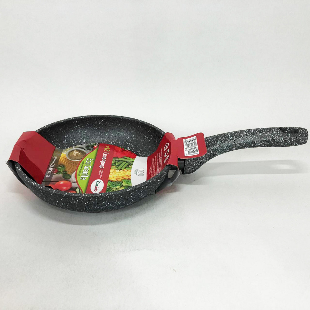 Сковорода с ручкой алюминий, Сковорода кухонная для кухни с толстым дном IV-84 Львов - изображение 7