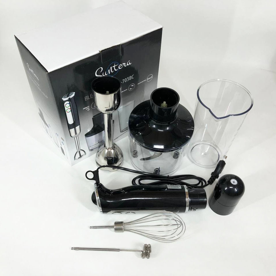 Блендер для приготування дитячого харчування Suntera, Блендер для смузі та соусів MI-79 Львів - фото 6