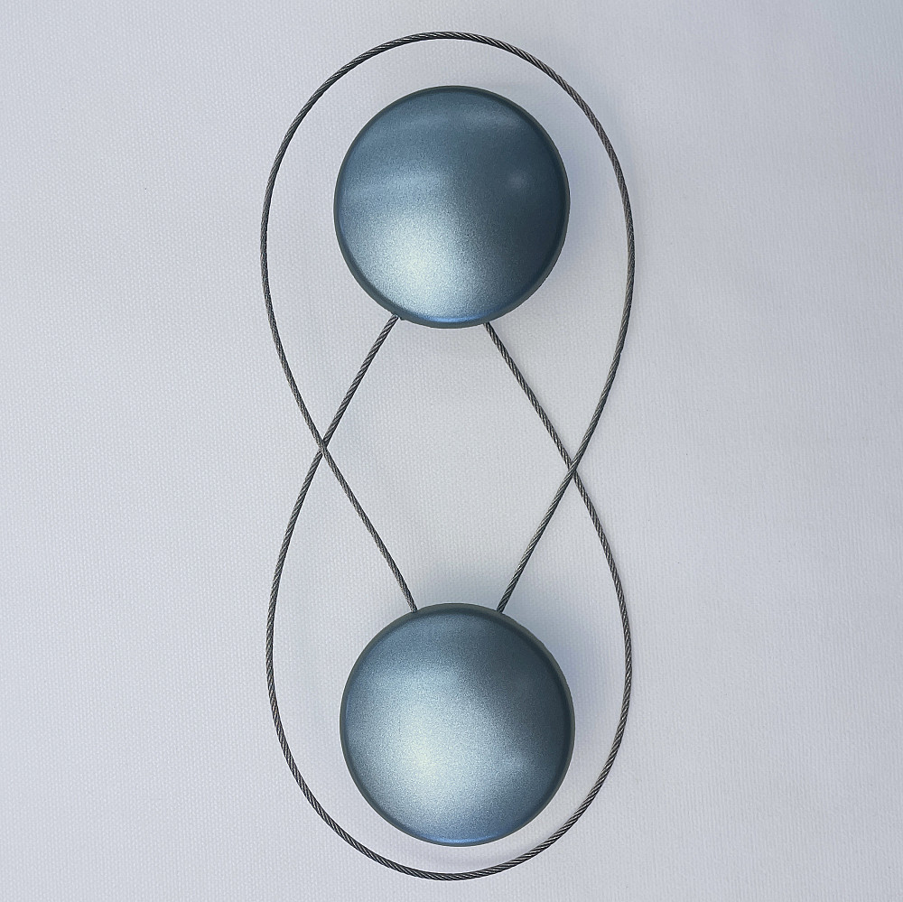 Магниты для штор и гардин Круг 2 шт Голубой (81-290) Киев - изображение 6