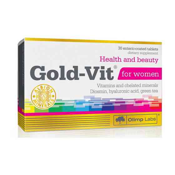 Витаминно-минеральный комплекс для женщин Olimp Gold-Vit for women 30 таблеток Луцк