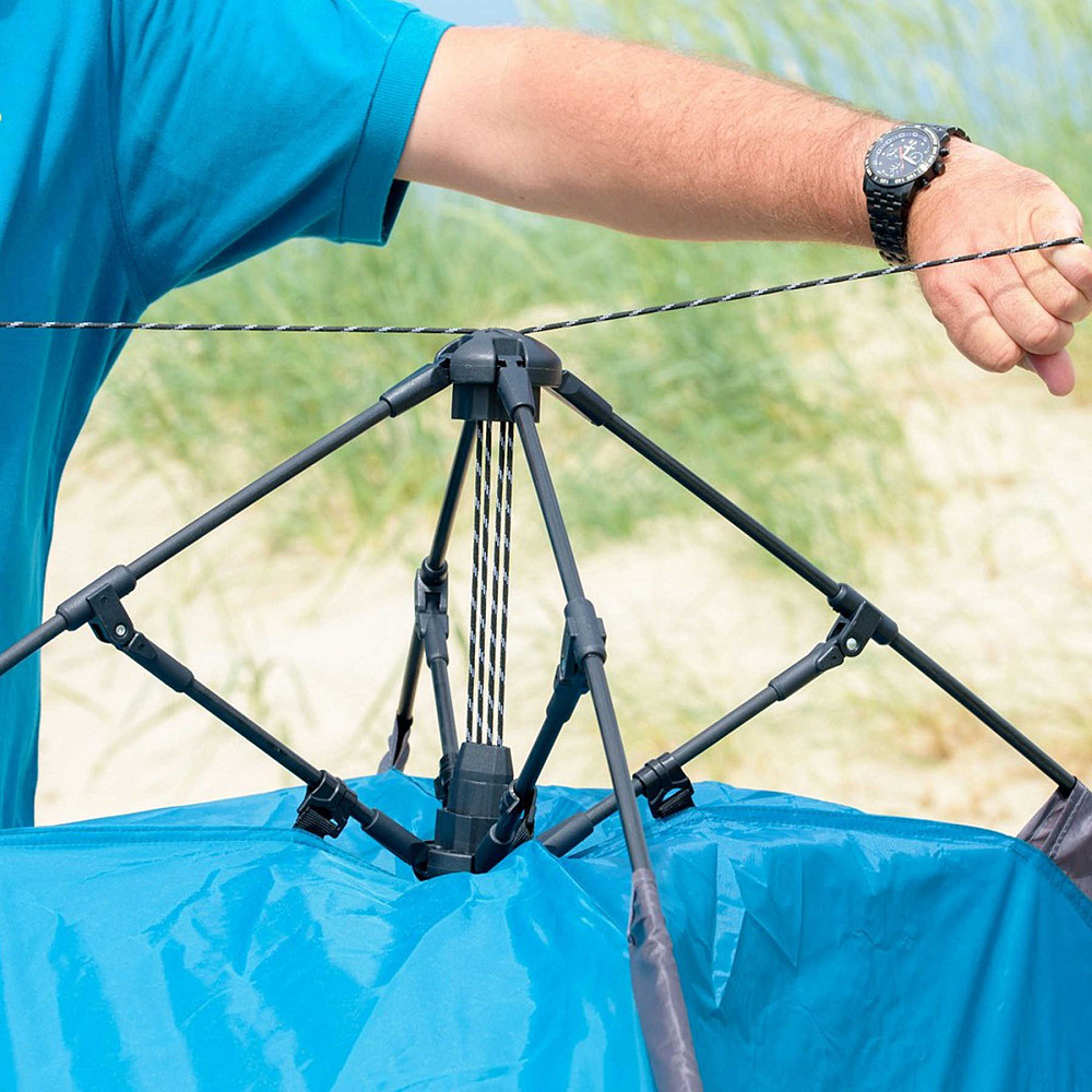 Палатка пляжная Uquip Buzzy UV 50+ Blue/Grey Киев - изображение 8