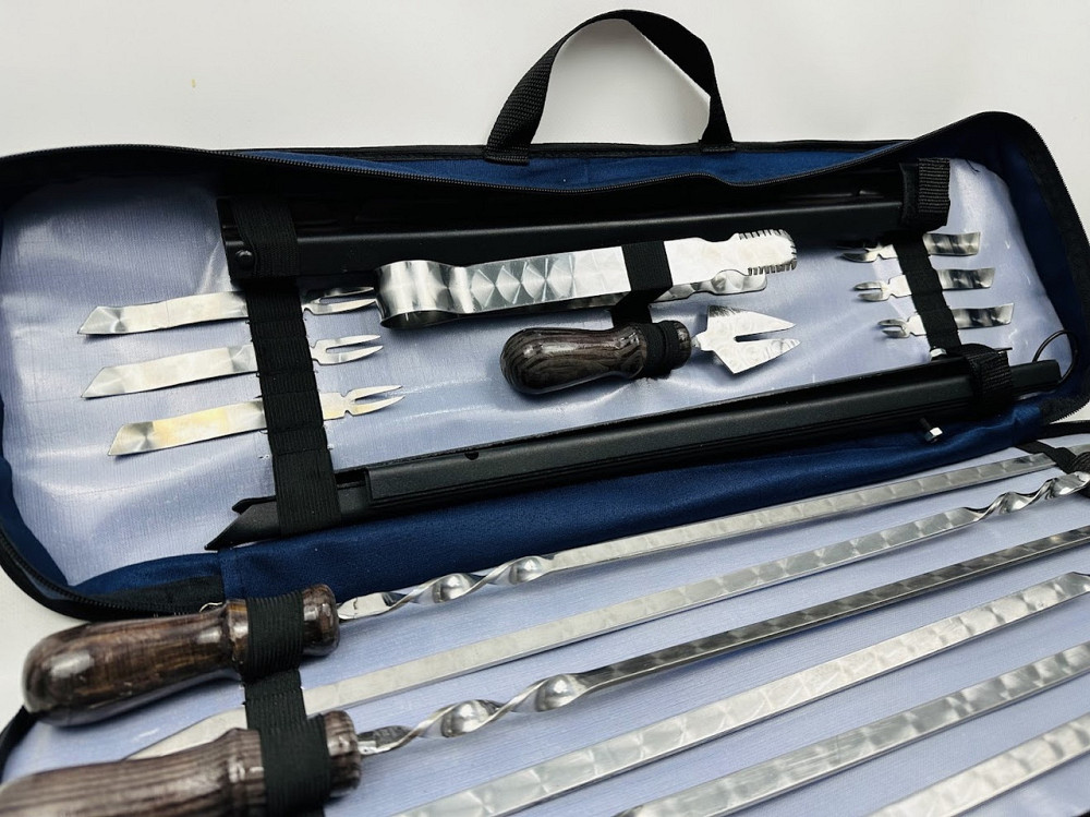 Набір шампурів Планшет Класик HAPPY DAYS подарунковий набір чоловікові Тернопіль - фото 2