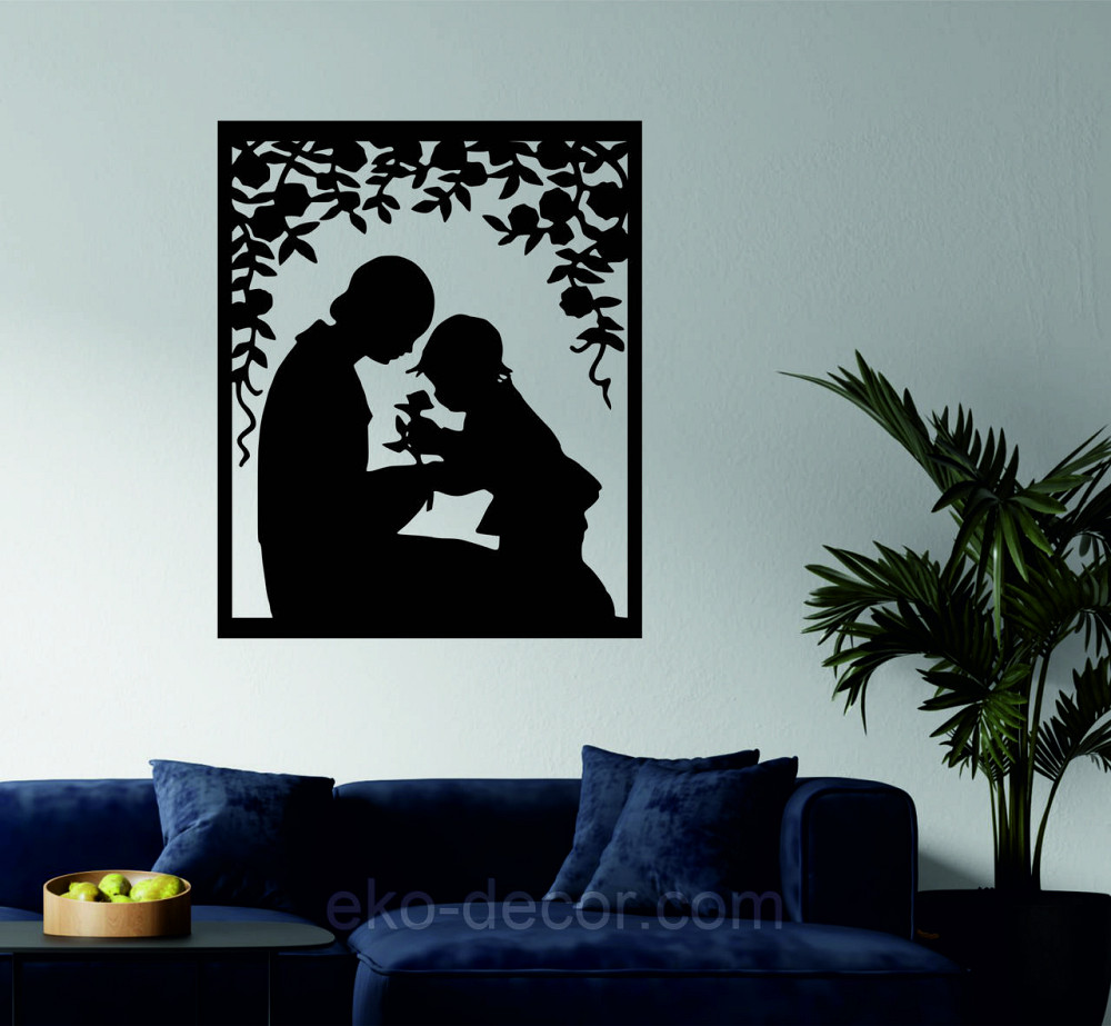 Декоративне настінне Панно «Мати та дитина» Декор на стіну Київ - фото 2