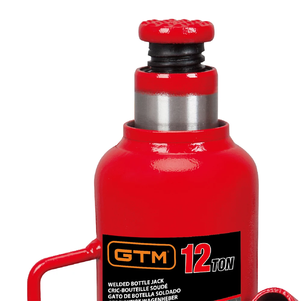 Домкрат гидравлический 12т GTM TH91204 бутылочный одноштоковый: высота подъема 460 мм, грузоподъемность 12 т Киев - изображение 3