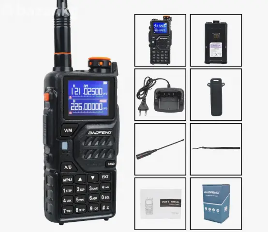 Рація Baofeng UV-K5 Plus 10 Вт USB Type-C (Чорний) Київ - фото 9