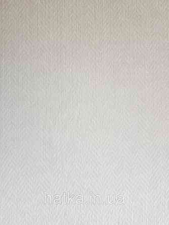 Текстильні шпалери на флізеліновій основі Cador Rasch Textil 086811 молочний білий зигзаги ялинка Київ