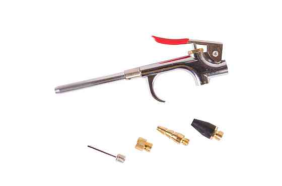 MASTERTOOL Пневмопістолет для продування MASTERTOOL з набором насадок 6 шт 10 бар 81-8745 Коломия