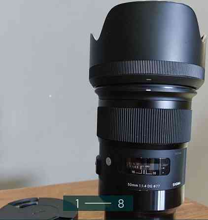 Объектив: Sigma 50mm. F/1.4 DG HSM Art + подарок для Sony E. Киев