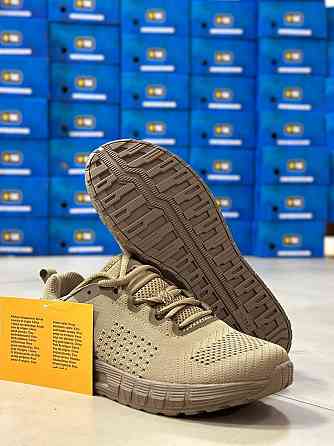 Військові тактичні кросівки M-TAC койот – чоловічі армійські літні демісезонні легкі кросівки для служби Львів