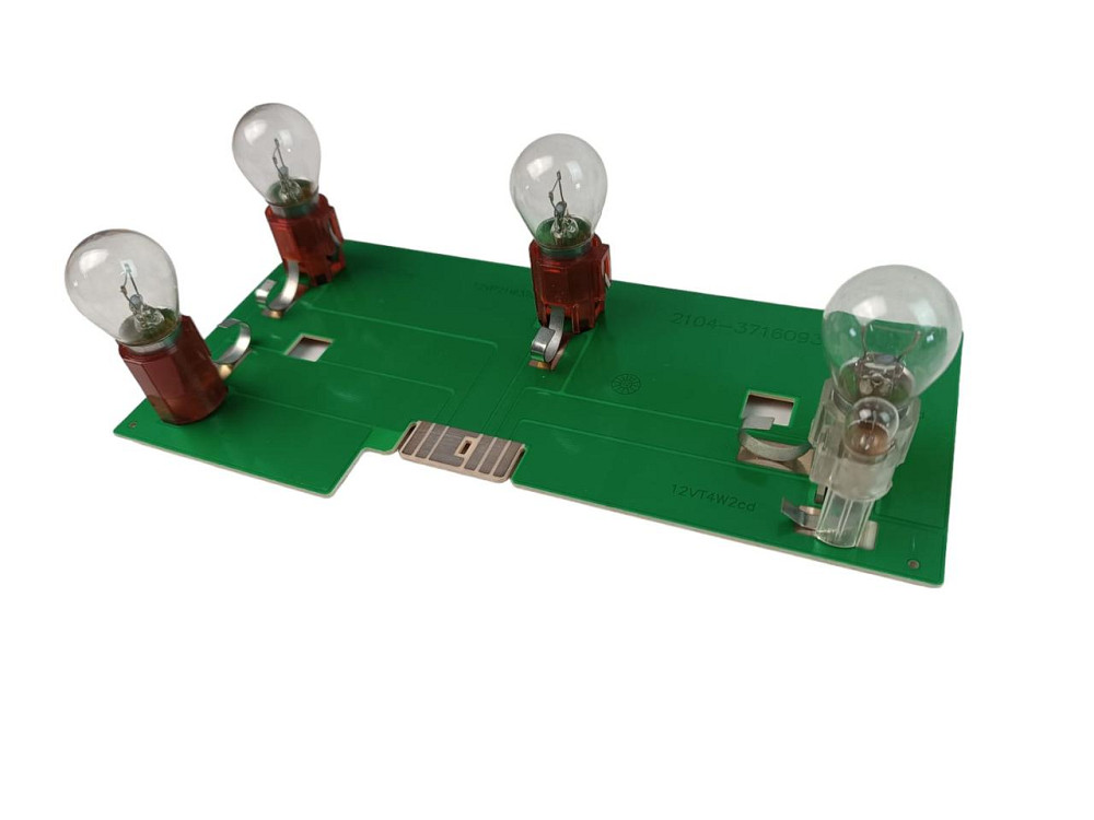 Плата ліхтаря 2104 ліва з лампами заднього Мукачево - фото 1