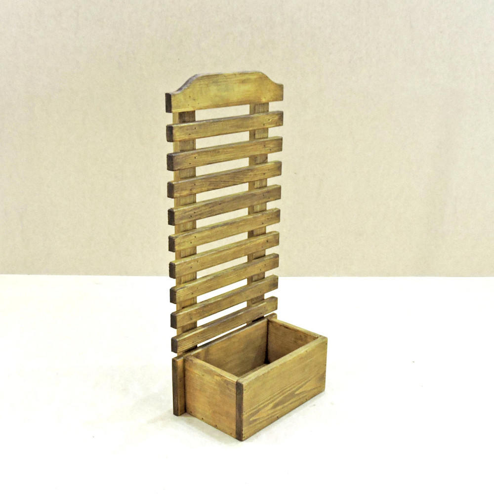 Полиця настінна для квітів "Сальвадор" капучино Миколаїв - фото 1