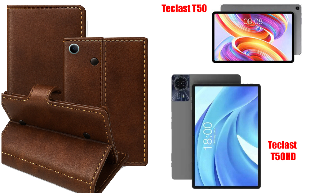 Книга-трансформер для планшета Teclast T50, T50Hd, цвет Black Buno-Red Киев - изображение 1
