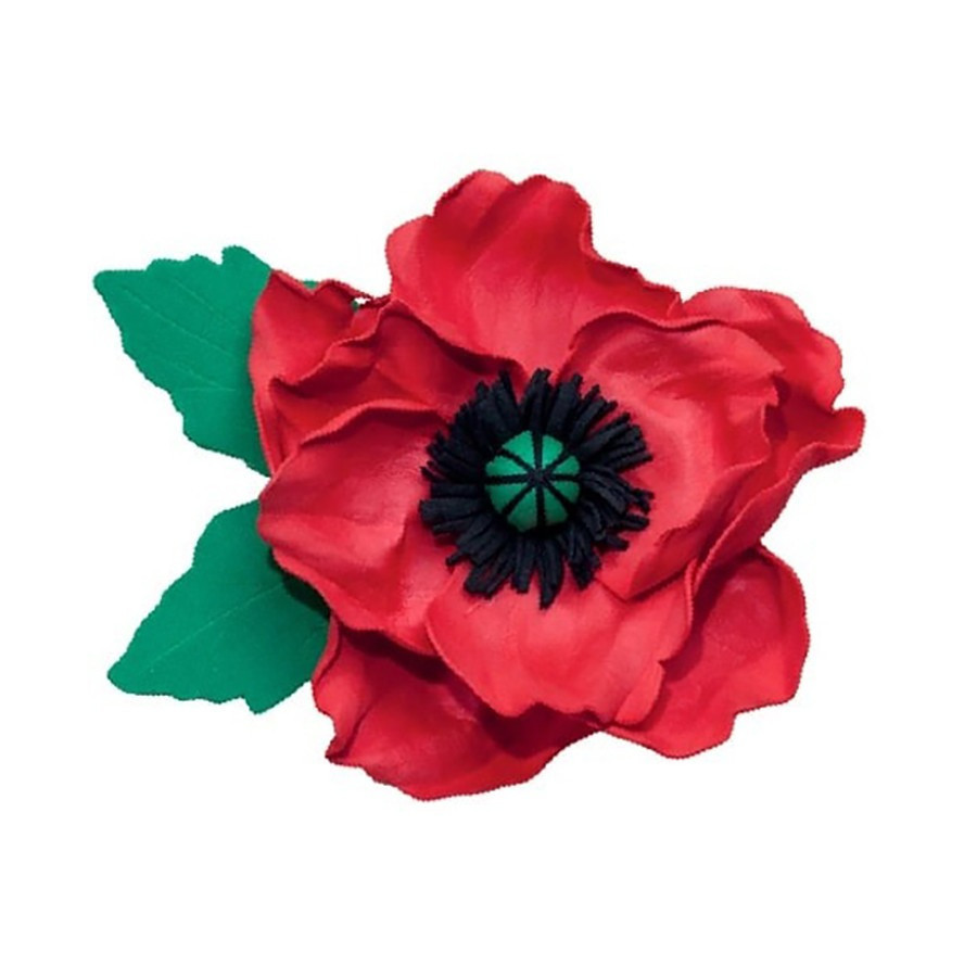 Набір для творчості "Заколка-брошка Мак" F-002 прикраси з фоамірану Вінниця - фото 2