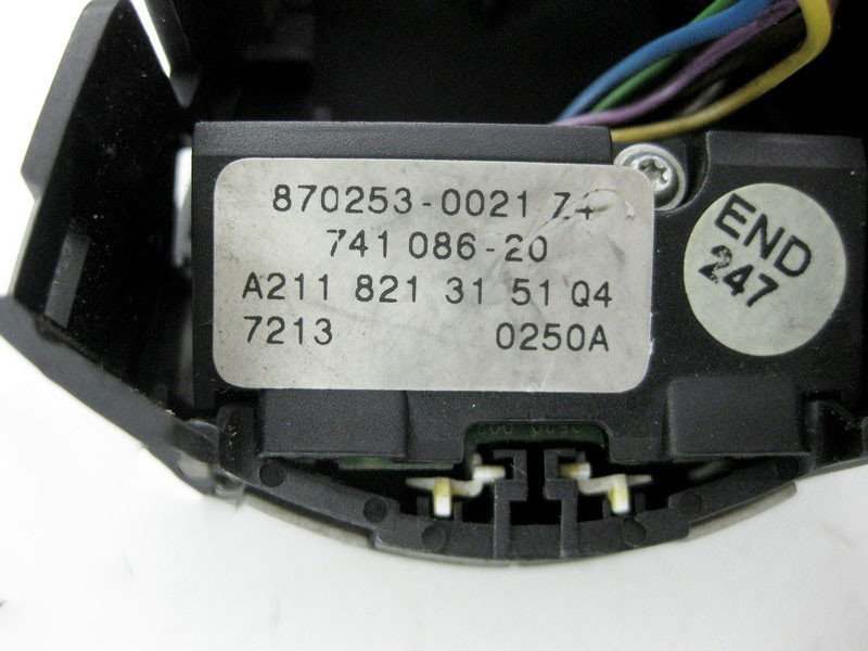 Mercedes-Benz  A2118213151 7213 Кнопка вимкнення системи захисту від буксирування сіра E-Class W211 CLS C219 Одесса - изображение 3