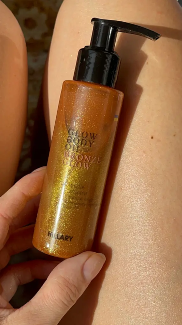 Сияющее масло для загара Сhic Bronze Glow Body Oil Hillary 100 мл Киев - изображение 4
