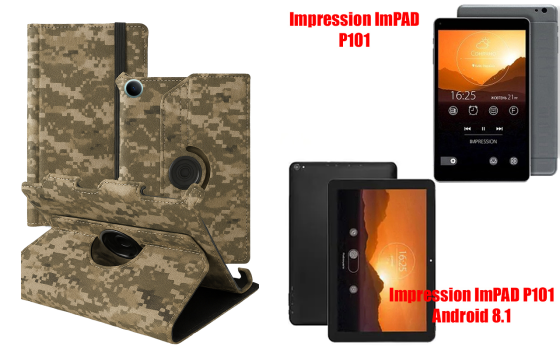 Чохол Spinner360 для планшета Impression ImPad P101, ImPAD P101 Android 8.1, колір Xaki Київ