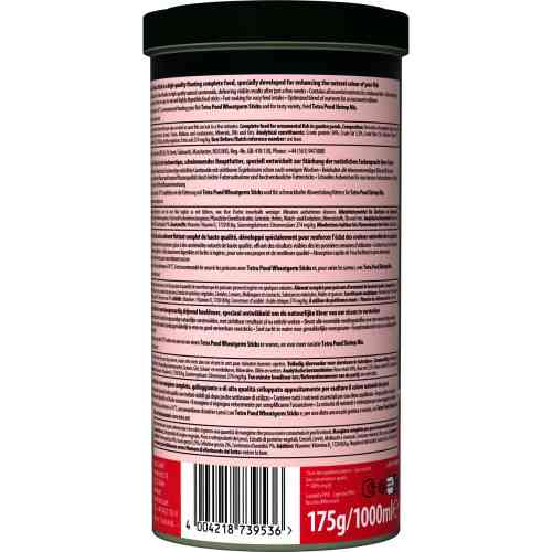 Корм Tetra Pond Colour Sticks для всех прудовых рыб для яркости окраски палочки 1 л Киев