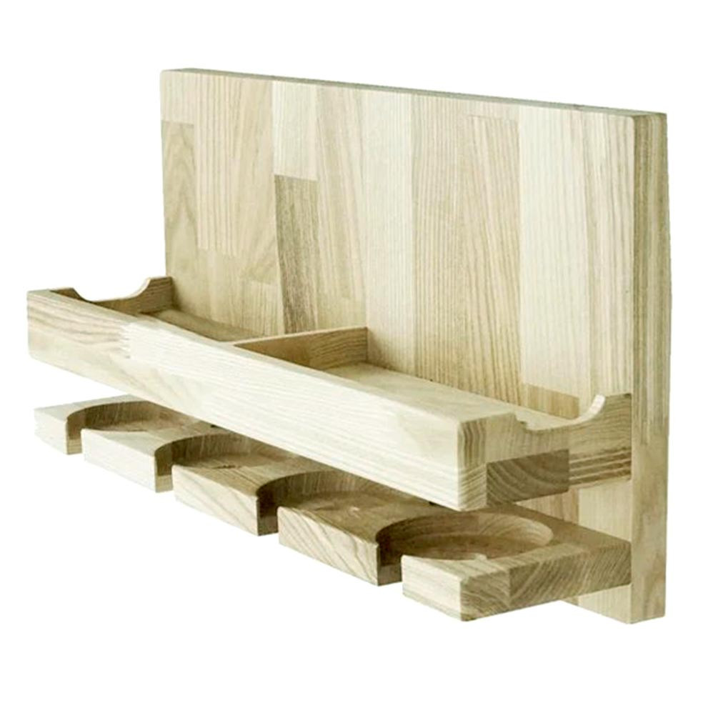 Настенная винная полка 