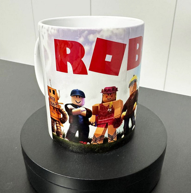 Чашка Roblox – керамічна чашка з принтом | Подарунок для фаната гри Роблокс Городище - фото 2