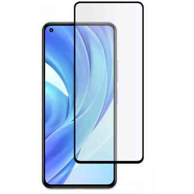 Скло захисне Drobak Xiaomi Mi 11 Lite 5G Black Frame A+ (606099) Вінниця