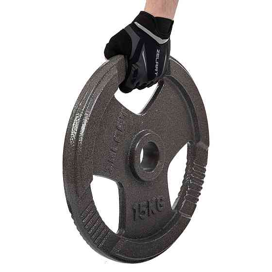 Блин (диск) стальный с хватом 15 кг d-52мм Zelart-7791-15 Киев