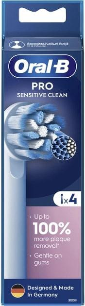 Насадка для зубної електрощітки Braun Oral-B Pro Sensitive Clean EB60X (4 шт.) ( 20562 ) Харьков - изображение 2