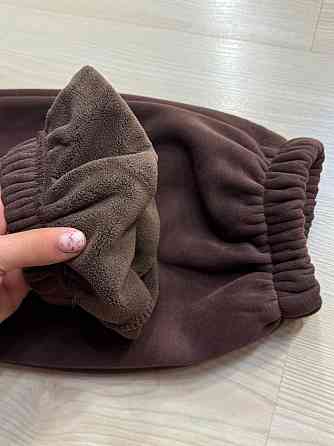 Костюм жіночий Joy One 80990 утеплений на флісі худі зі штанами коричневий, коричневий, L Київ