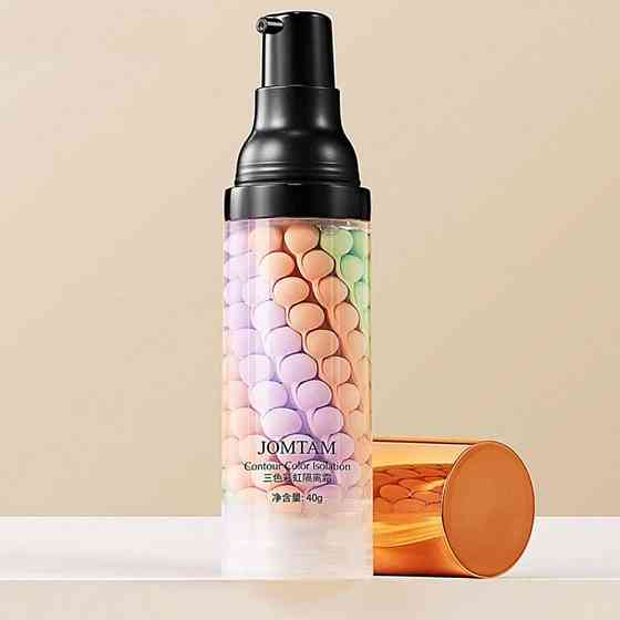 Триколірна база під макіяж 40 мл, Jomtam + Подарунок Кушон Images Moisture Beauty Cream / Праймер для обличчя Київ