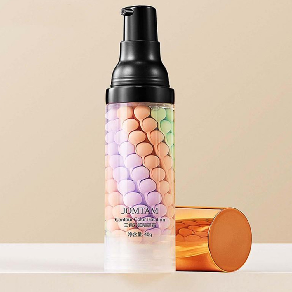 Триколірна база під макіяж 40 мл, Jomtam + Подарунок Кушон Images Moisture Beauty Cream / Праймер для обличчя Київ - фото 5