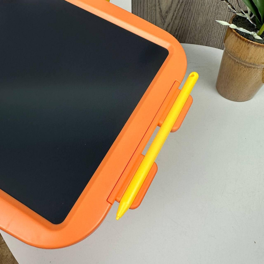 Дитячий планшет для малювання lcd Ведмідь, планшетка для мистецтва ведмедик дитячий 12 дюймів Жовтогарячий ( 24838 ) Харьков - изображение 7