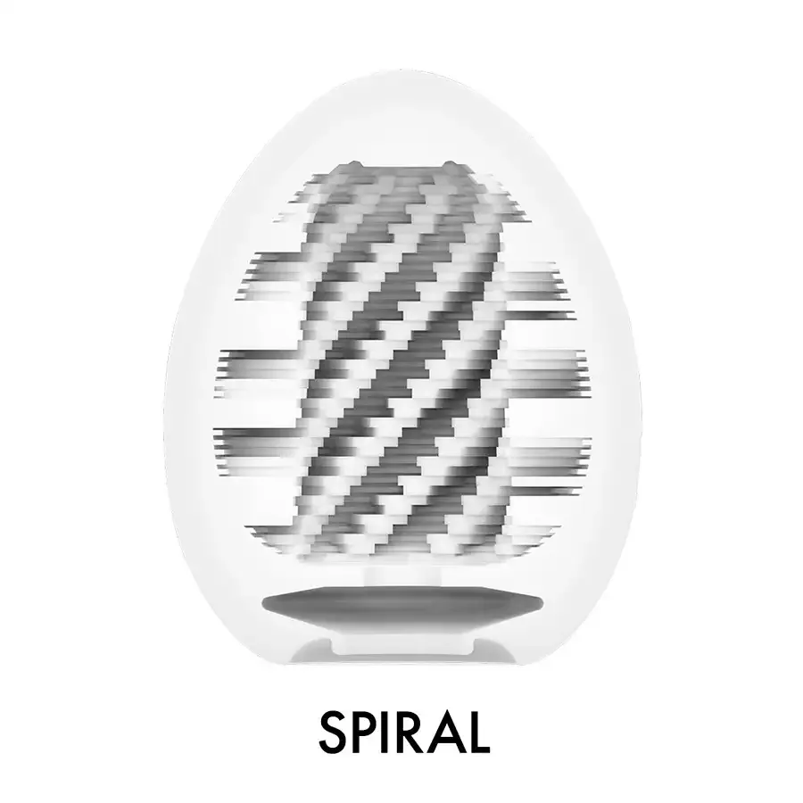 Мастурбатор-яйце Tenga Egg Spiral Львів - фото 3