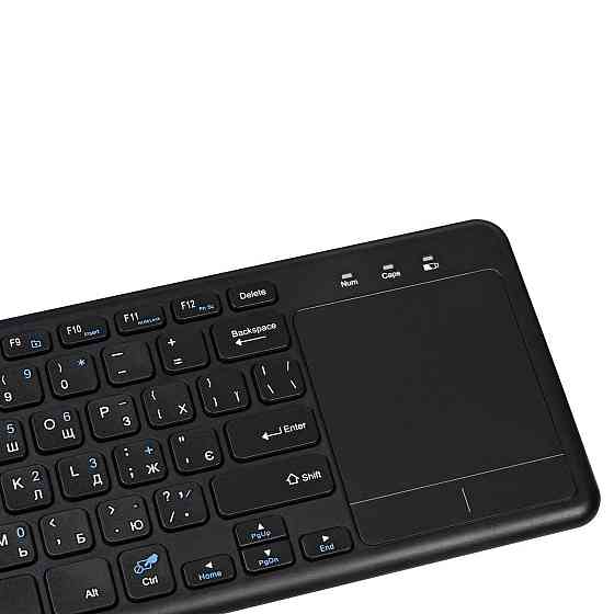 Клавіатура бездротова 2E KT100 WL Ukr Black (2E-KT100WB_UA) ( 11678 ) Харків