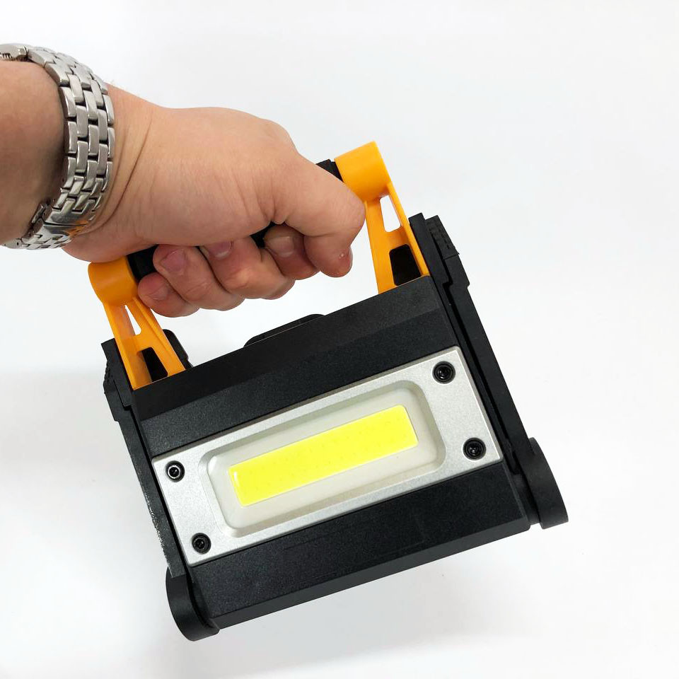 Кемпинговая аккумуляторная лампа, Фонарь переносной для кемпинга с акб, Лучшие светодиодные прожекторы HR-14 Киев - изображение 4