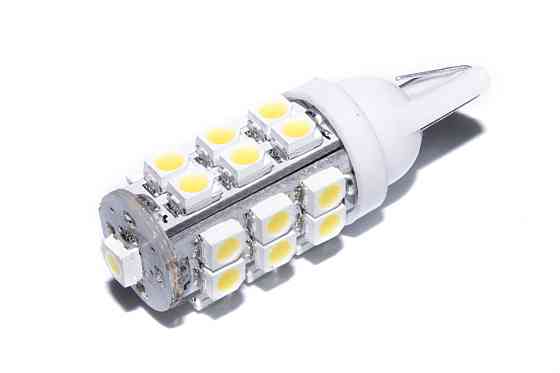 Светодиодная лампа AllLight T10 25 диодов 3528 W2,1x9,5d 12V WHITE Харьков